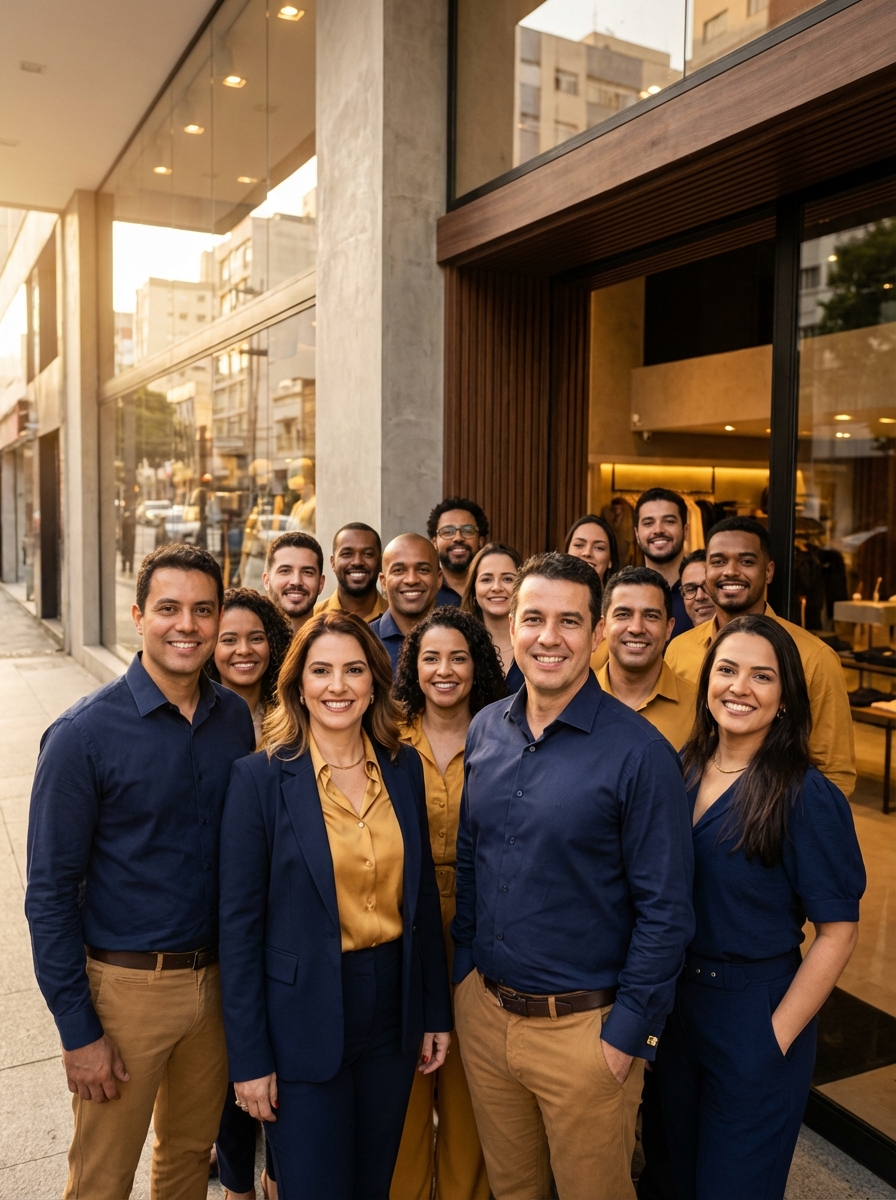 Equipe do Grupo VAREJON reunida